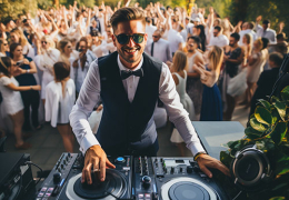 Wie man zwischen einer Hochzeitsband und einem DJ wählt